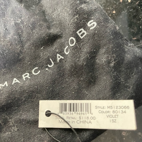 Authentic Marc by Marc Jacobs leather cuff bracelet 💜 - Picture 3 of 4